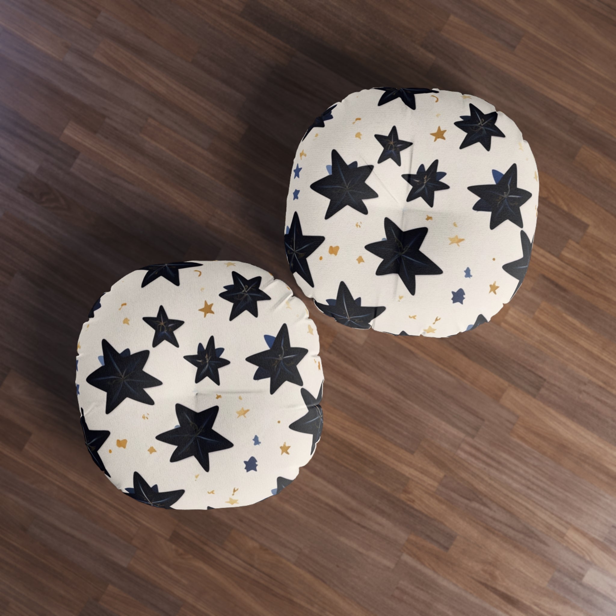 Starry Night Tufted Floor Pillow
