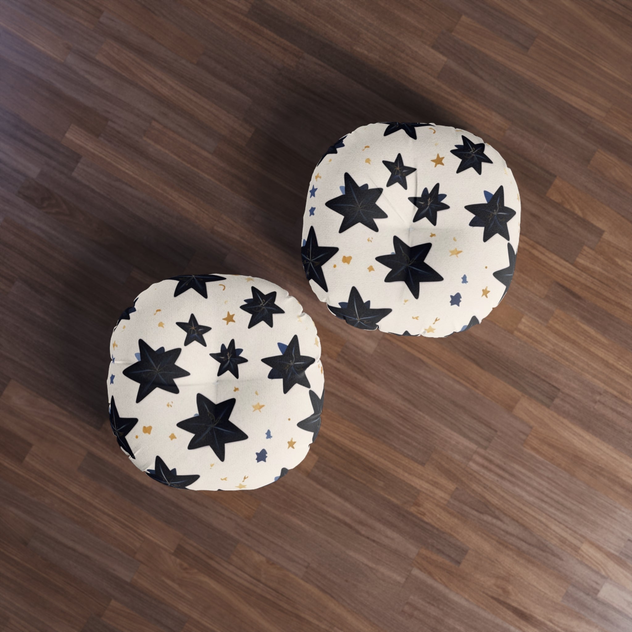 Starry Night Tufted Floor Pillow
