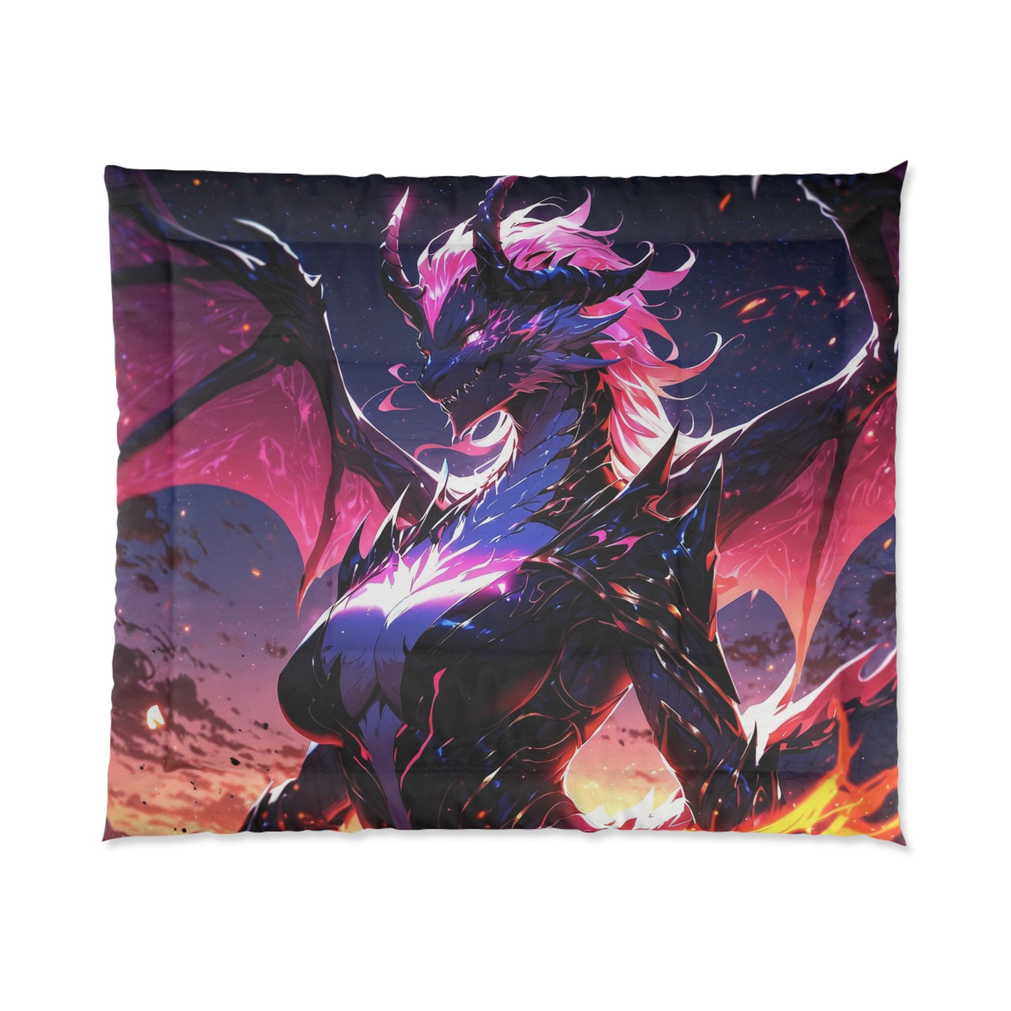 Fantasy Female Dragon Comforter