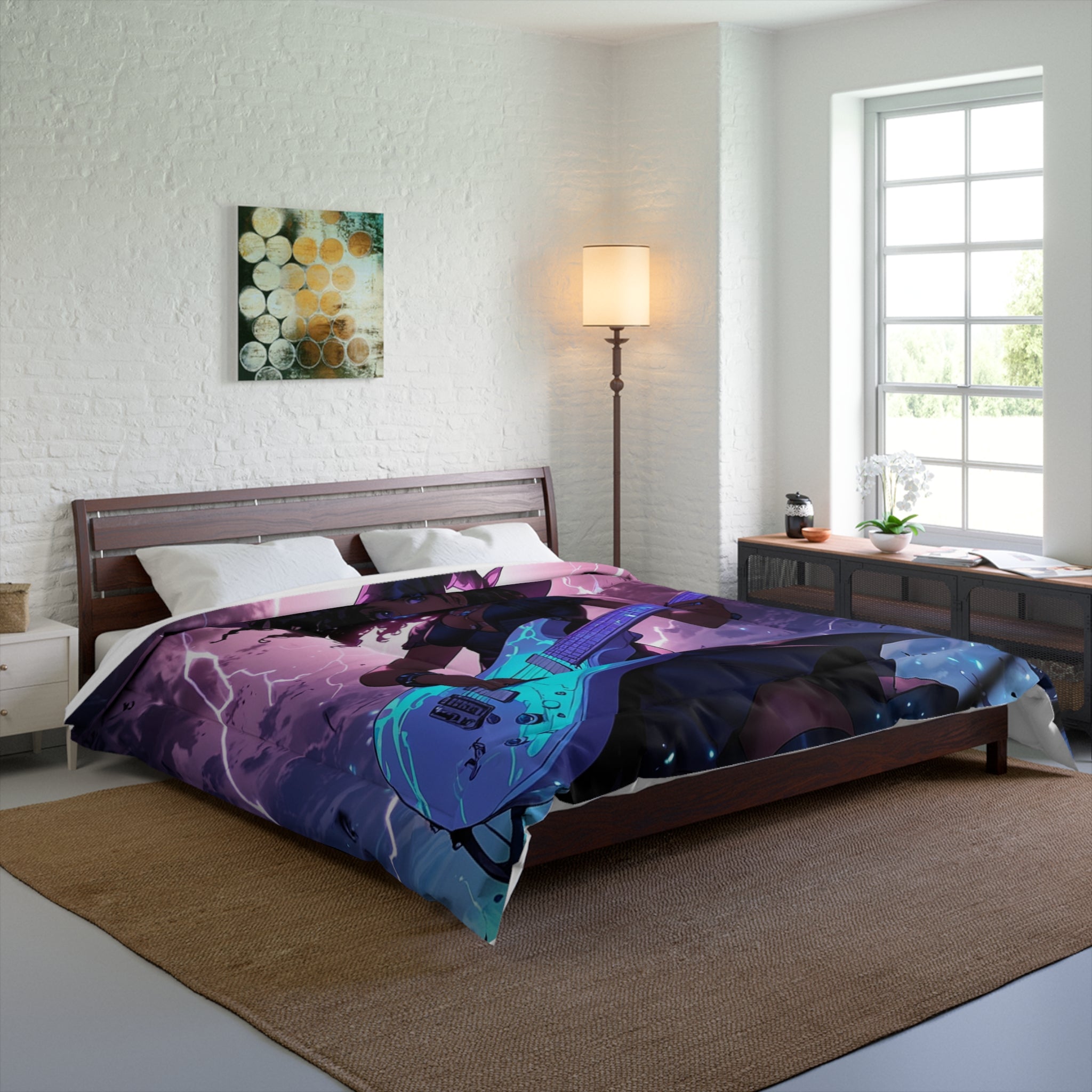 Gothic Rocker Witch Comforter