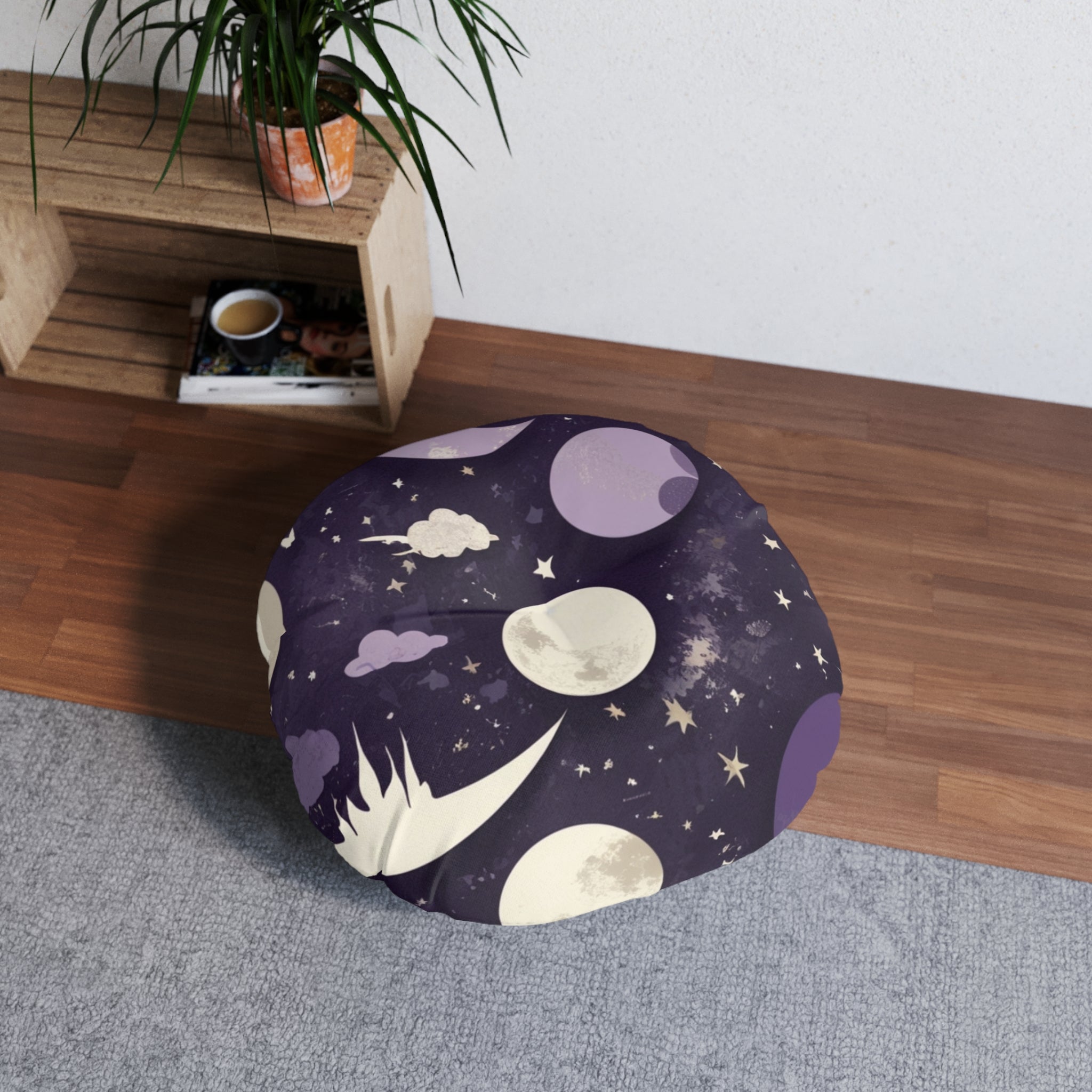 Moon Celestial Floor Pillow